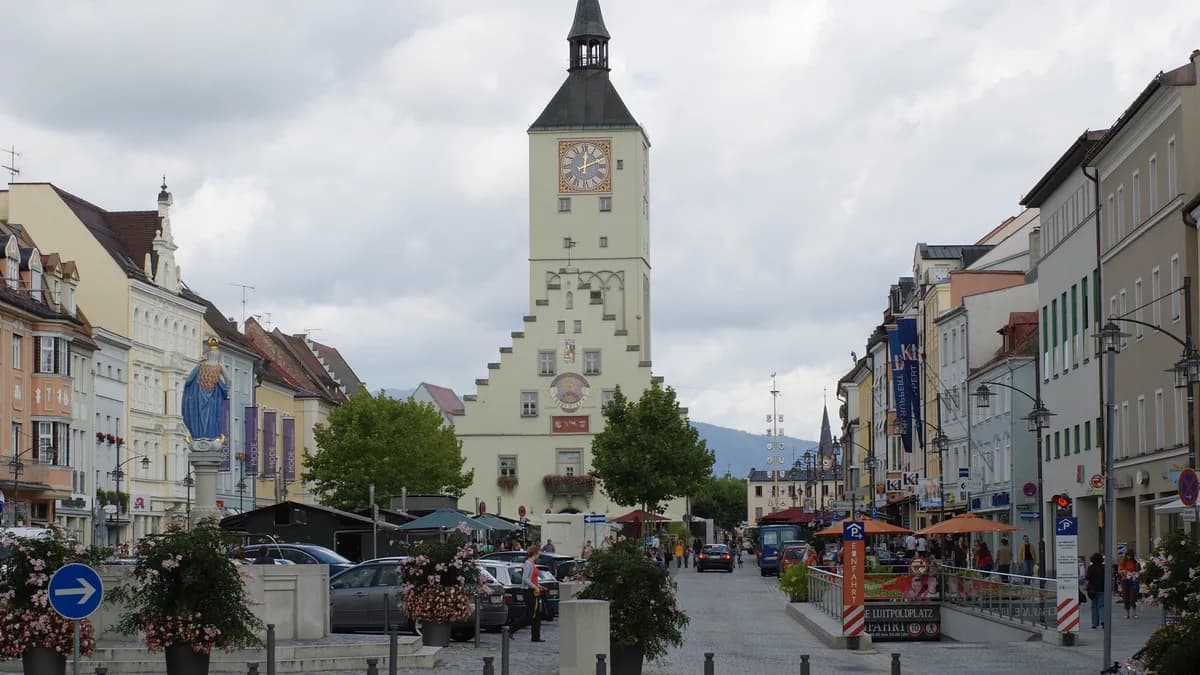 Stadtansicht von Deggendorf