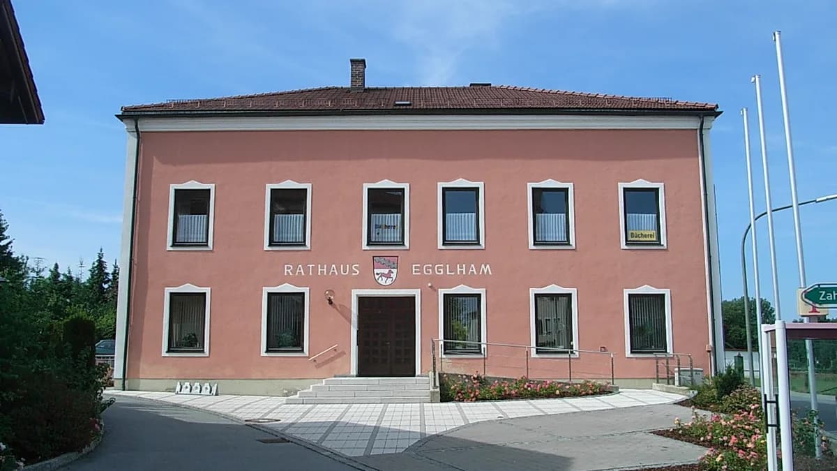 Stadtansicht von Egglham
