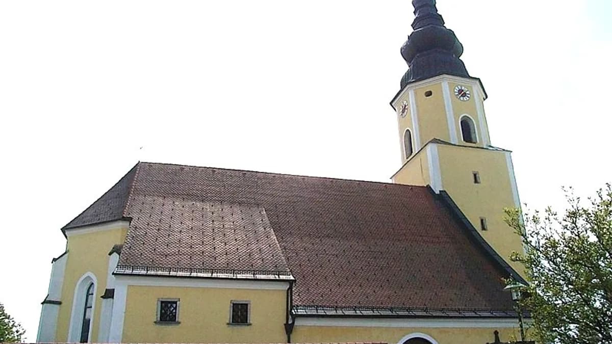 Stadtansicht von Esternberg