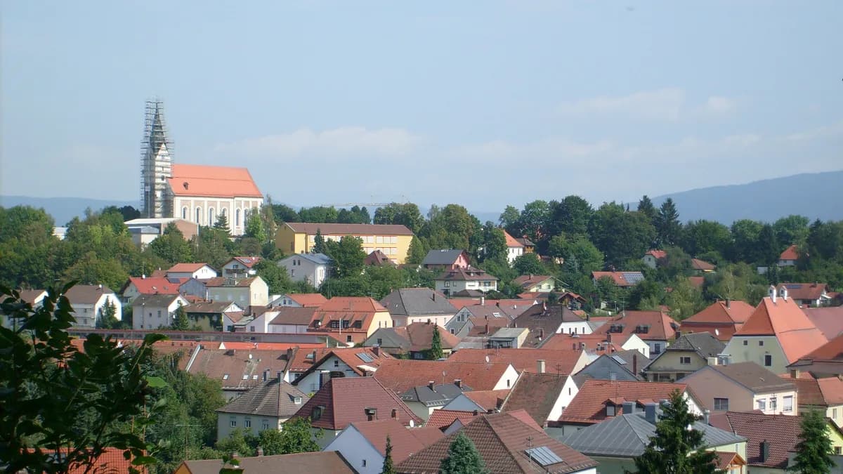 Stadtansicht von Hengersberg