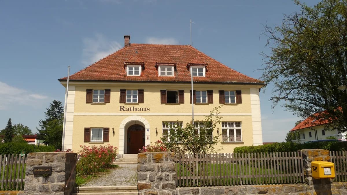 Stadtansicht von Neuhaus am Inn