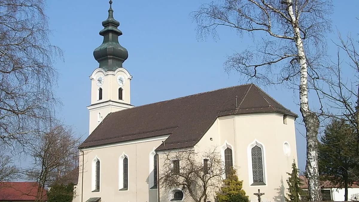 Stadtansicht von Neukirchen vorm Wald