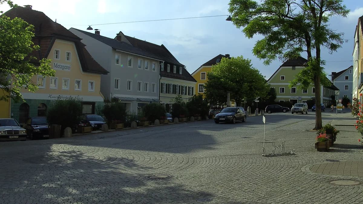 Stadtansicht von Ortenburg