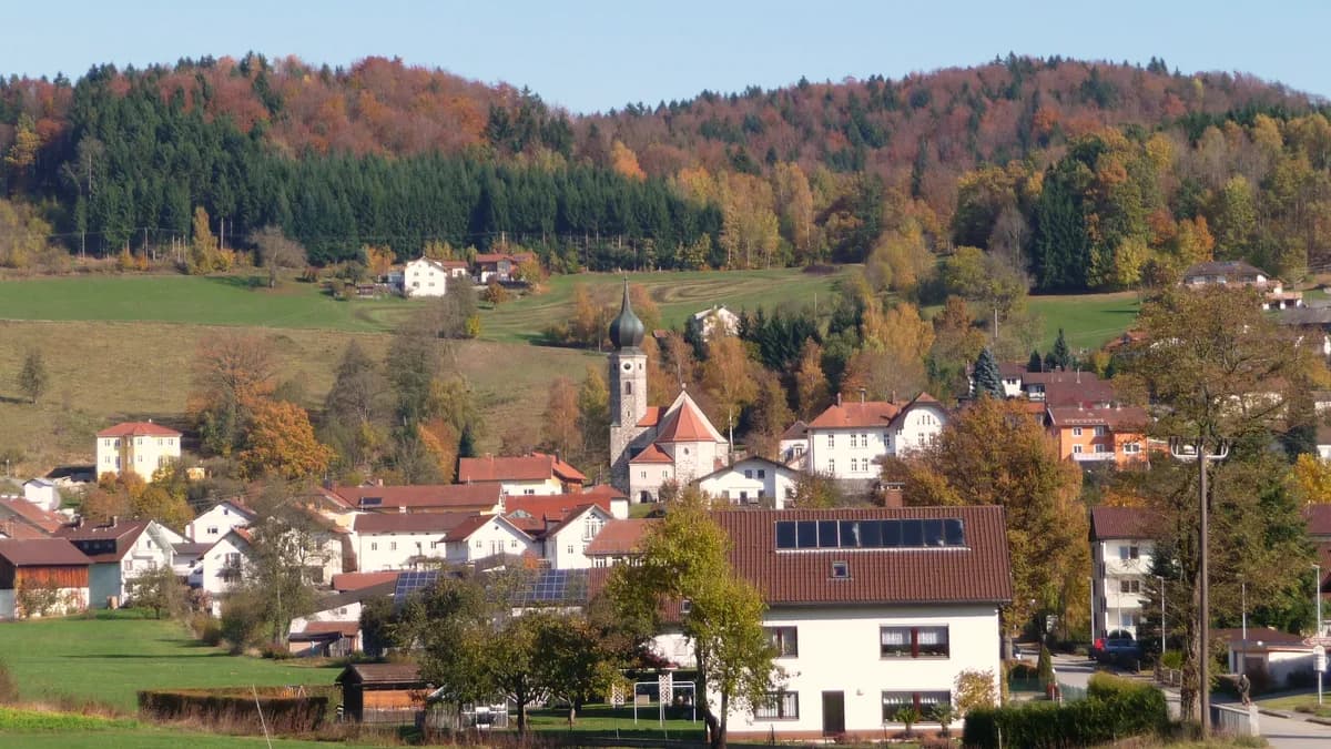 Stadtansicht von Ringelai