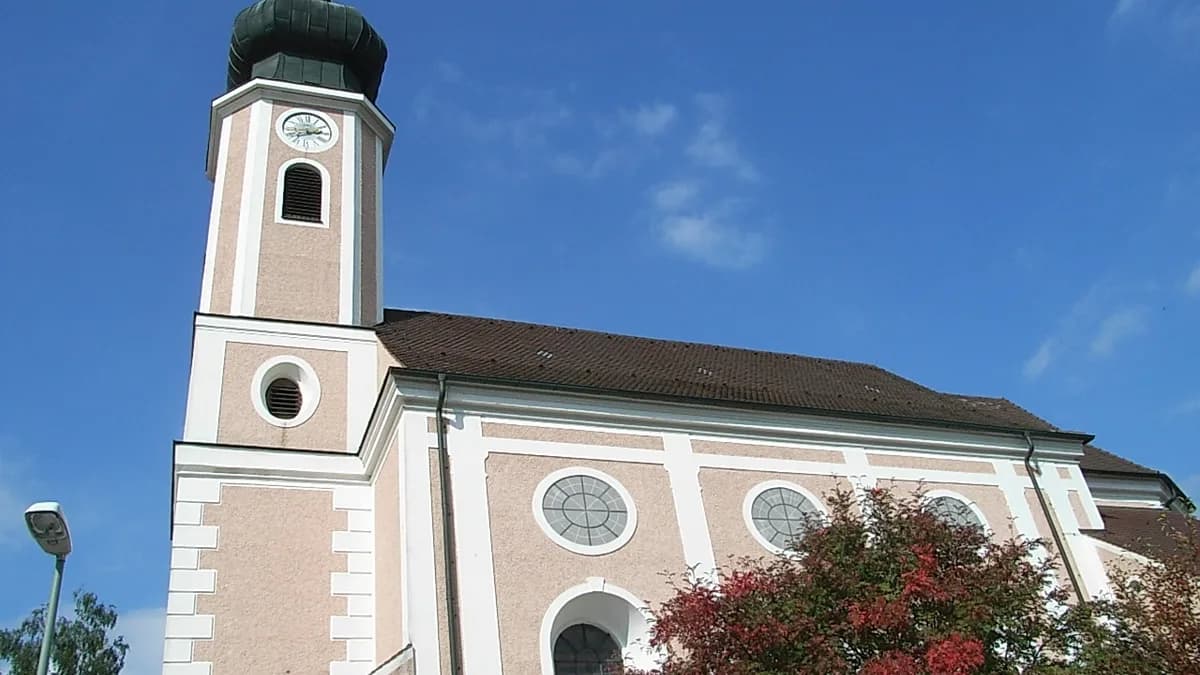 Stadtansicht von Ruhstorf an der Rott