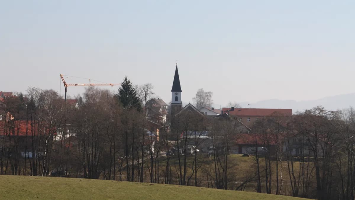 Stadtansicht von Schaufling