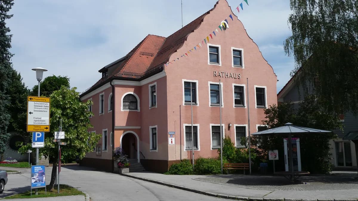 Stadtansicht von Schöllnach