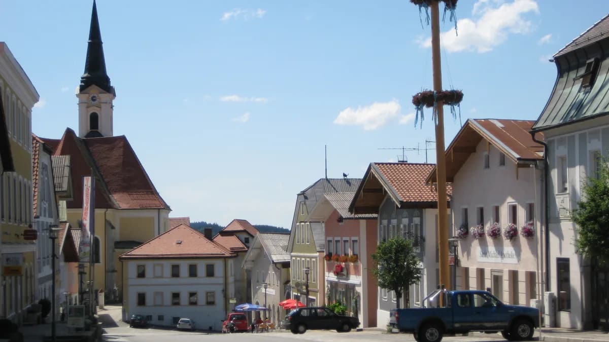 Stadtansicht von Untergriesbach