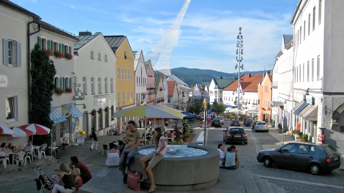 Stadtansicht von Waldkirchen